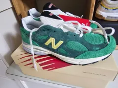 ニューバランス 990v3 グリーン