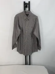 ポロラルフローレン シャツ CHECK 長袖 シャツ 新モデルタグ L