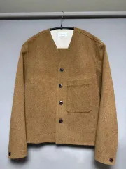48 18FW ルメール ルトフェルト ウールライナー ジャケット コニャックのサムネイル