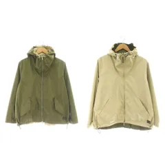 タイオン TAION journal standard relume別注 25SS リバーシブルパーカー ジャケット カーキ ベージュ /DF ■OS ■SH