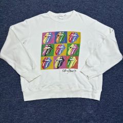 1980's Rolling Stones カラフルスウェット Lサイズ - メルカリ