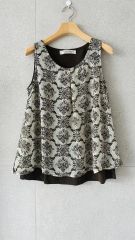 ☆美品☆ Eimee Law ベロアレース ペプラム ビスチェ キャミソール