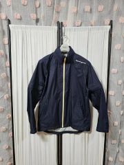 極美品 マンシングウエア 2WAY ジップアップジャケット イエロー