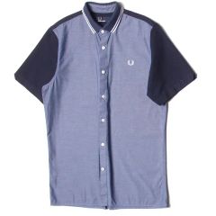 D222274 FRED PERRY 総柄ロングスリーブシャツ - メルカリ