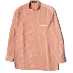 330】ts(s) 上質カーディガンシャツ オリーブチェック 日本製 美品 