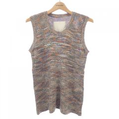 DRIES VAN NOTEN モヘヤ混 ボーダー ニット ベスト - メルカリ