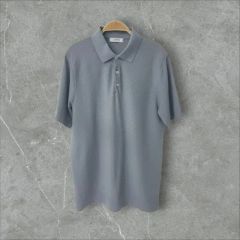 CABaN 24SSストレッチコットン カットソー ポロシャツ グレー L - メルカリ