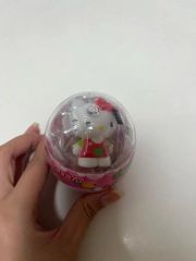 ハローキティ 置物 レトロ レア 起き上がりこぼし クリスマス キティ