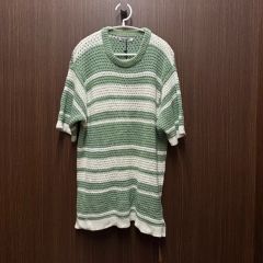 ZUCCAズッカ ウールニット セーター ライムグリーン M 美品 - メルカリ