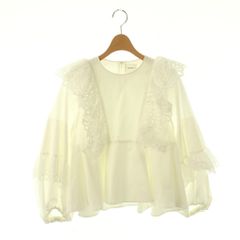 yori shiroconハマグリシャツ 長袖38 ホワイト美品 - メルカリ