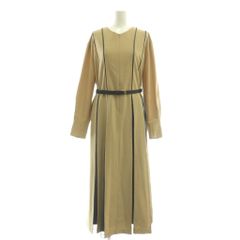 24ss 完売品・未使用級⭐︎】アドーア クリアツイルワンピース L 紺