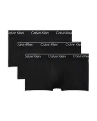 カルバンクライン メンズ アンダーウェア ボクサーパンツ ローライズ Calvin Klein Microfiber Stretch Low Rise Trunks Pack of 3 BlackBlackBlack ブラック