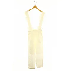 アメリヴィンテージ Ameri VINTAGE MOTIF LACE PANTS オールインワン サロペット M 白 /MI ■OS