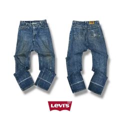 00s LEVI'S ENGINEEREDJEANS立体裁断デニム Y2KW29 - メルカリ
