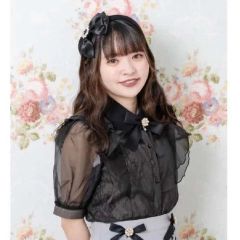 DimMoire 絶ロリィタブラウス ブラック 絶ロリィタブラウス ブラック - メルカリ