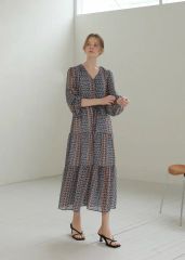 NEWYORKER☆ ニューヨーカー ワンピース 希少サイズ21号 エレガンス