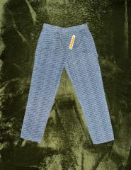CAHLUMN 26SS Cotton Linen パンツ ネイビー L - メルカリ