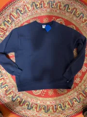 ラッセル 90s ヴィンテージ アメリカ製 ネイビー スウェットシャツ L