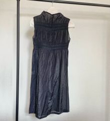 新品✨CLANE シャーリングアメリカンスリーブワンピース L 結婚式 
