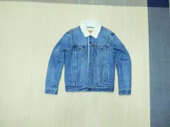 (S/90) リーバイス Levi's シープスキン デニムジャケットのサムネイル