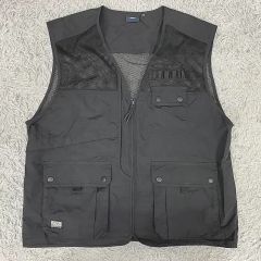 Carhartt フィッシングベスト ブラック - メルカリ