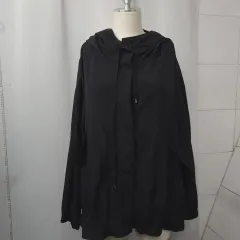 レディース Lサイズ / ほぼ新品 / 秋 WHO フード オーバーサイズ ジャケット