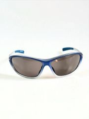 OAKLEY オークリー ストレートサングラス シルバー×ブルー - メルカリ