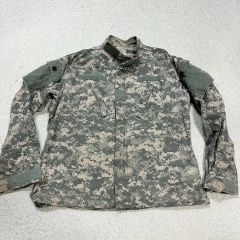 米軍払い下げミディアム-ロングコート 薄手 迷彩柄 長袖シャツ - メルカリ