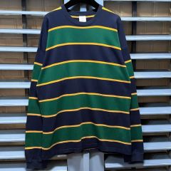 1990年代 アニエスベー agnes b. フランス ラスタカラーボーダー L