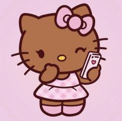 ハローキティ スマホ持ち イラスト ハローキティ スマホ持ち イラスト - メルカリ