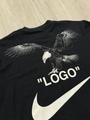 Nike × Off-White Tシャツ 鷲/イーグルモチーフ ブラック M黒 - メルカリ