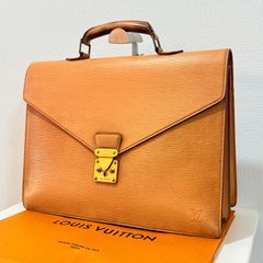ルイヴィトン セルヴィエット・アンバサダー エピ ビジネスバッグ