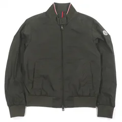 極美品□MONCLER モンクレール REPPE GIUBBOTTO ロゴワッペン付き ナイロンジャケット ブルゾンジャケット カーキ 0 正規品 メンズのサムネイル
