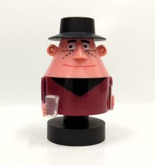 ひょっこりひょうたん島 マシンガンダンディ ソフビ人形 バンダイ 1991