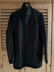 H.C.M HOMME ナイロンジャケット 中綿入り ブラック LL - メルカリ