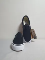VANS Classic スリッポン フラットフォーム ブラック 235mm