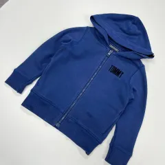 104(105-110 オススメ) Tommy Hilfiger トミーヒルフィガー キッズ 起毛 ジップアップ