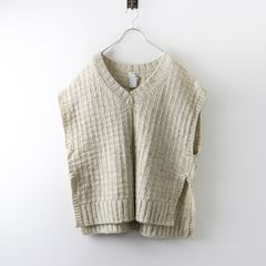 Plage プラージュ◇新品タグ付き Mixヤーン ジレ ニットベスト - メルカリ