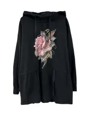 GU ジーユー x UNDERCOVER アンダーカバー フラワーグラフィック フーディーのサムネイル