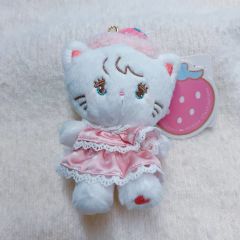 Pure bears アーティストベア 作家様 いちご ホワイト 白クマ モヘア