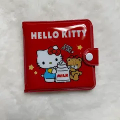 ハローキティ 赤色 財布 ハローキティ スナップボタン 財布