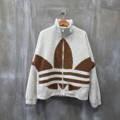 激可愛！adidas ボアジャケット M アウター - メルカリ