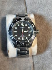 SEIKO Kinetic Diver's 200m 腕時計 ブラック セイコー - メルカリ