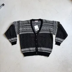90s Crazy Blud ヴィンテージ カーディガン L