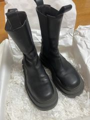 YUMEYUME ブラック Fisherman ショートブーツ 39サイズ - メルカリ