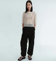アモーメント シャーリング パンツ