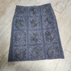 ヒシヌマヨシキ・イッセイミヤケ・シュリンク 絞り加工 スカート