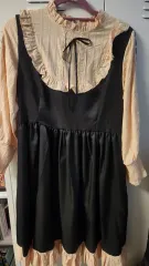 フリル ブラック ゴスロリ ONE PIECE ロリータ 出品