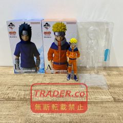 08w16530 이치 반 쿠지 NARUTO-나루토- 나카노부 시험편 A상/B상 우즈마키 나루토 MASTERLISE/우치하 사사케 MASTERLISE 피규어 [중고품]