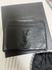 SAINT LAURENT マネークリップ 財布ブラック - メルカリ